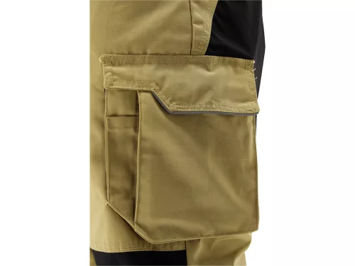 Yato munkavédelmi hosszúnadrág XXXL-es méret khaki SERWAL