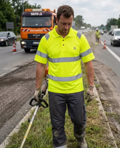 Yato Oriolus munkavédelmi jólláthatósági póló XXL
