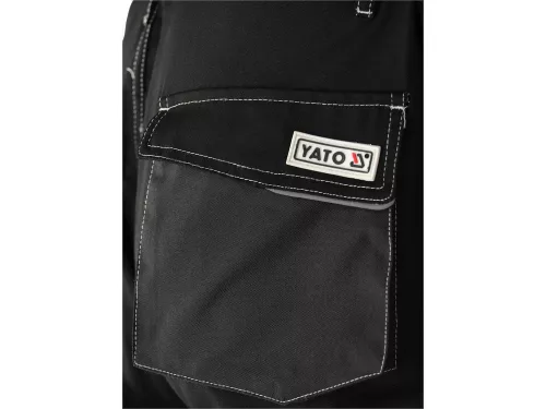 Yato munkás hosszúnadrág M-es méret Stretch 9 zsebes