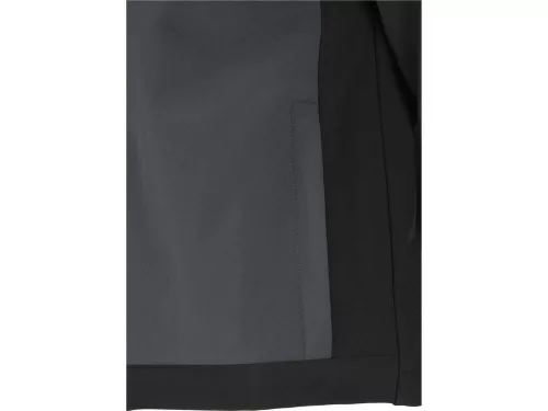 Yato munkavédelmi softshell kabát szürke-fekete S-es méret 3 zsebes