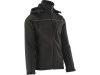 Yato munkavédelmi softshell kabát kapucnival fekete M-es méret 3 zsebes