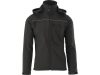 Yato munkavédelmi softshell kabát kapucnival fekete M-es méret 3 zsebes