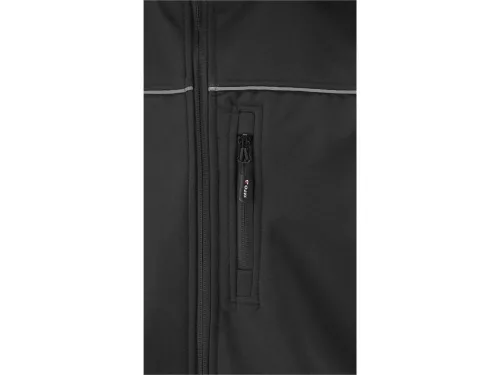 Yato munkavédelmi softshell kabát kapucnival fekete L-es méret 3 zsebes