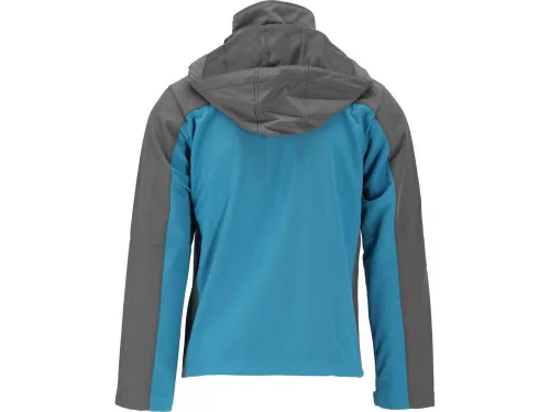 Yato munkavédelmi softshell kabát kapucnival kék-szürke S-es méret