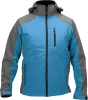 Yato munkavédelmi softshell kabát kapucnival kék-szürke XXL-es méret