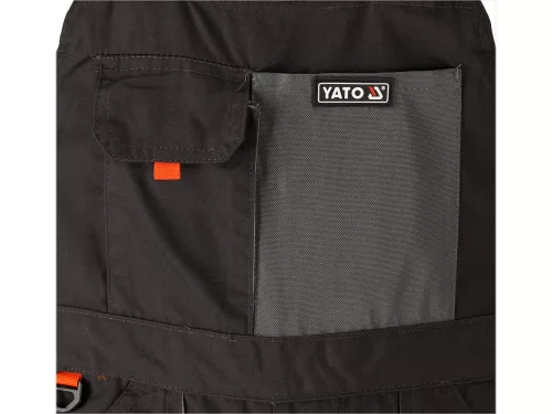 Yato munkavédelmi kertésznadrág L/XL-es méret 11 zsebes szürke