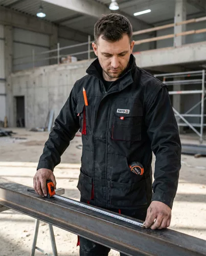 Yato munkavédelmi kabát 2XL-es méret 8 zsebes Duero