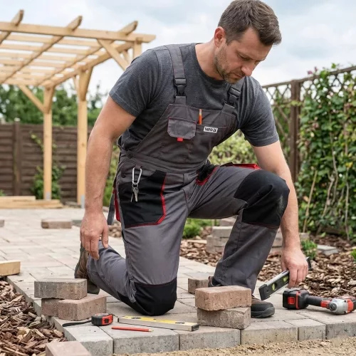 Yato munkavédelmi kertésznadrág 2XL-es méret 7 zsebes Dan