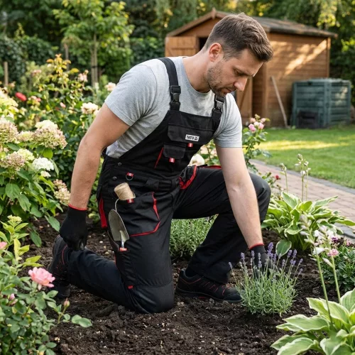 Yato munkavédelmi kertésznadrág XL-es méret 11 zsebes Duero