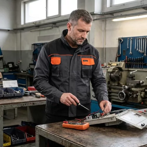 Yato munkavédelmi kabát M-es méret ANDESITE