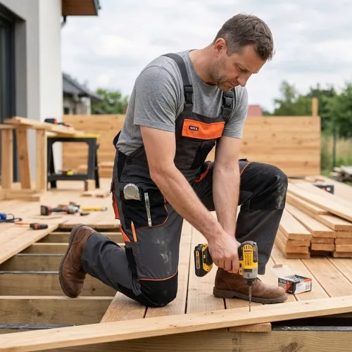 Yato munkavédelmi kertésznadrág S-es méret ANDESITE