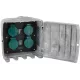 Yato kültéri aljzat kő mintájú IP44 4x230V