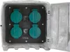 Yato kültéri aljzat kő mintájú IP44 4x230V