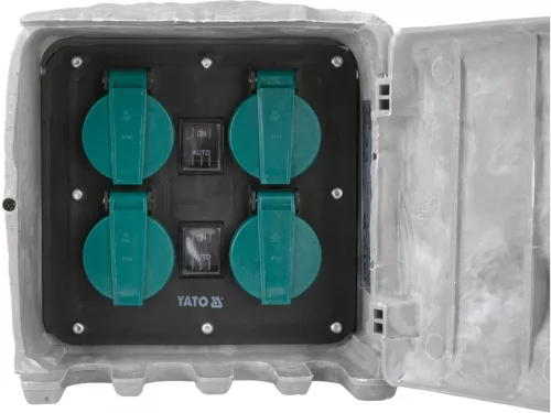 Yato kültéri aljzat kő mintájú IP44 4x230V