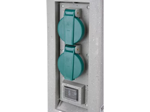 Yato kültéri aljzat kőoszlop IP44 4×230V