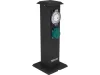 Yato kültéri aljzat, acél oszlop IP44 2×230V