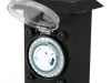 Yato kültéri aljzat, acél oszlop IP44 2×230V