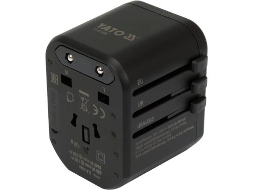 Yato univerzális hálózati adapter USB, USB-C, 18W