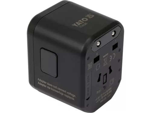 Yato univerzális hálózati adapter USB, USB-C, 18W