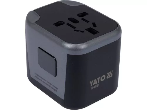Yato univerzális hálózati adapter 2x USB, 12W