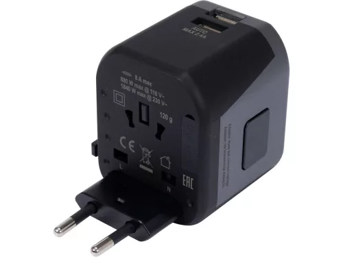 Yato univerzális hálózati adapter 2x USB, 12W