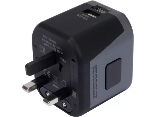 Yato univerzális hálózati adapter 2x USB, 12W
