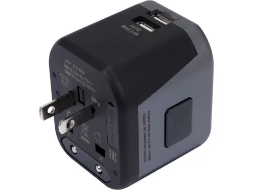 Yato univerzális hálózati adapter 2x USB, 12W