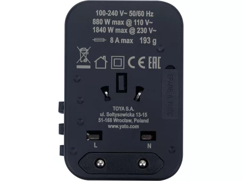 Yato utazó adapter 65 W