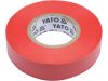 Yato szigetelőszalag 15 x 0,13 mm x 20 m piros