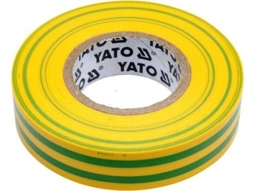 Yato szigetelőszalag 15 x 0,13 mm x 20 m sárga-zöld