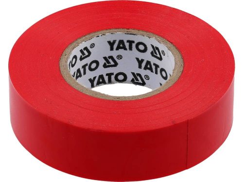 Yato szigetelőszalag 19 x 0,13 mm x 20 m piros