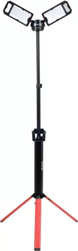 Yato akkus állványos LED dupla reflektor 5000 lumen (akku+töltő)