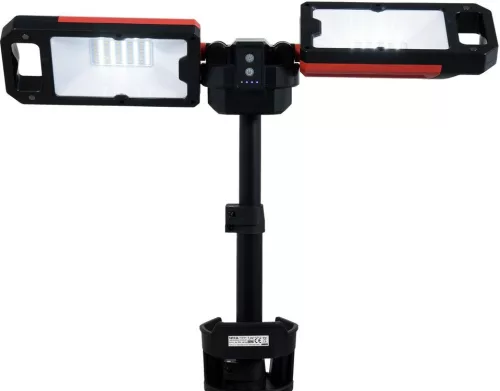 Yato akkus állványos LED dupla reflektor 5000 lumen (akku+töltő)