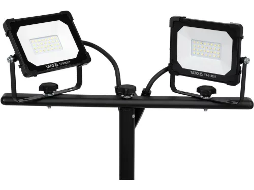 Yato elektromos állványos LED dupla reflektor 3800 lumen 2x20 W