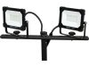 Yato elektromos állványos LED dupla reflektor 3800 lumen 2x20 W