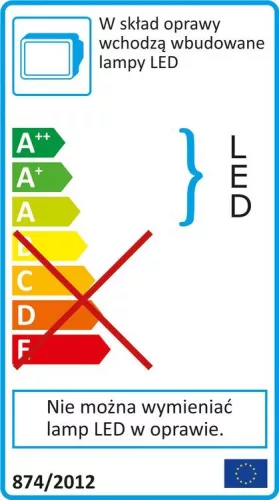 Yato akkus LED reflektor 300 lm (akku+töltő)