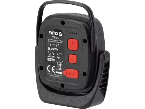 Yato akkus LED reflektor 1200 lumen 4,4 Ah