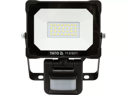 Yato elektromos LED reflektor mozgásérzékelős 1900 lumen 20 W
