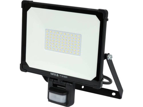 Yato elektromos LED reflektor mozgásérzékelős 4750 lumen 50 W