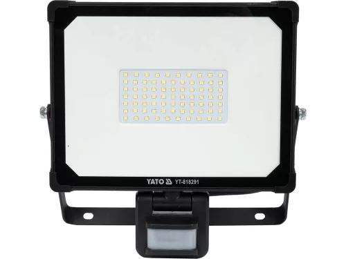 Yato elektromos LED reflektor mozgásérzékelős 4750 lumen 50 W