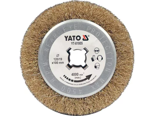 Yato palástcsiszoló henger 120 x 100 x 91 mm acél