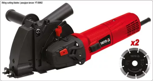 Yato elektromos falhoronymarógép 125 mm 1700 W