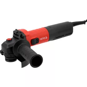 Yato elektromos sarokcsiszoló 1300W szénkefe nélküli motor, sebességszabályozás