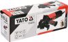 Yato elektromos sarokcsiszoló fordulatszám szabályzós M14 125 mm 1100 W