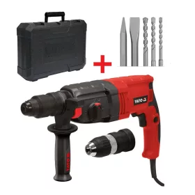 Yato elektromos fúrókalapács SDS-Plus 3,3 J 850 W
