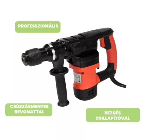 Yato elektromos fúrókalapács SDS-Plus 5 J 1100 W