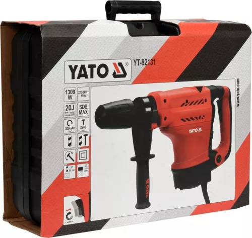 Yato elektromos fúrókalapács SDS-Max 20 J 1300 W