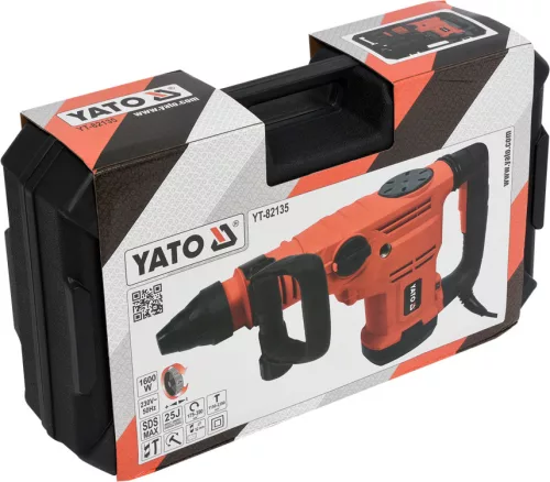 Yato elektromos fúrókalapács SDS-Max 25 J 1600 W