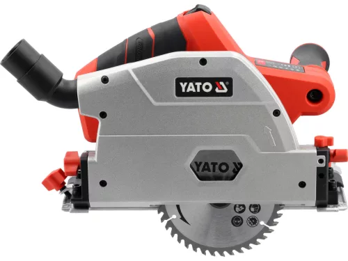 Yato akkus körfűrész 18V, vezetővel, 4Ah akkuval és töltővel