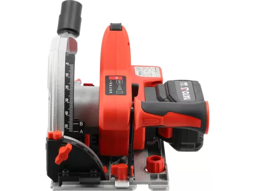 Yato akkus körfűrész 18V, vezetővel, 4Ah akkuval és töltővel